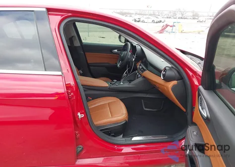 2018 Alfa Romeo Giulia Rwd from USA, damaged, VIN ZARFAEBN9J7580294